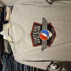 Grateful Dead biker style tee